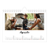 Calendario fotografico A5 — Scritto a mano [Aprile]