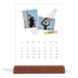 Calendario con supporto in legno verticale  — Album ricordi con stile [Febbraio]