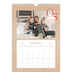 Calendario personalizzato A4 — Esplosioni di rosso [copertina]