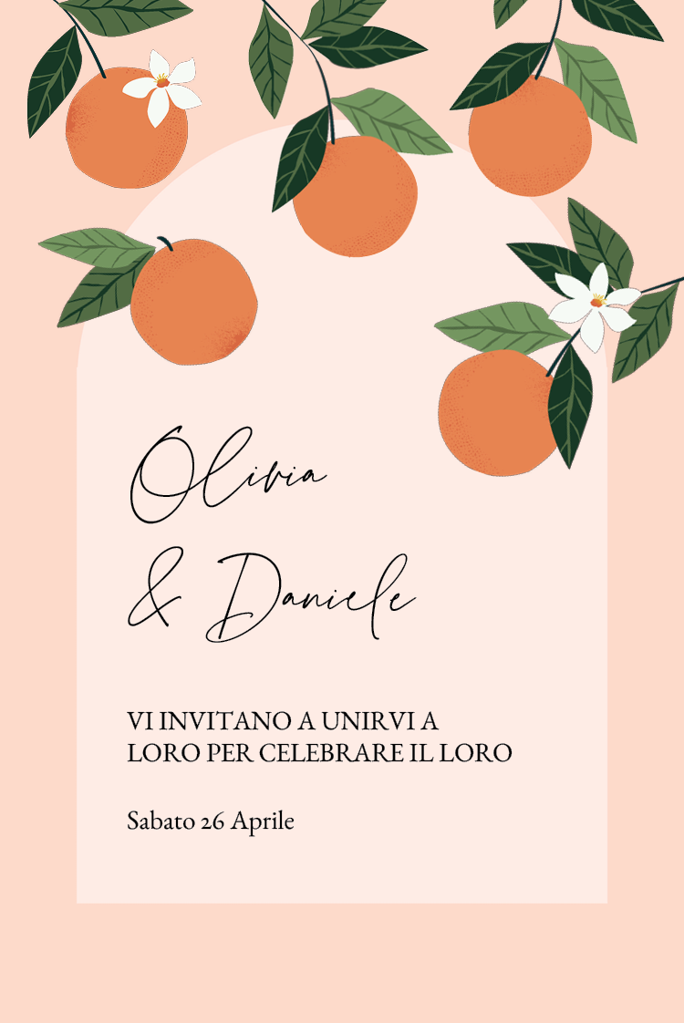 Inviti — Festa d'agrumi