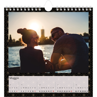 Calendari quadrati — Geometrico [copertina]