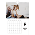 Calendario fotografico A5 — Riflettore lettera [Febbraio]