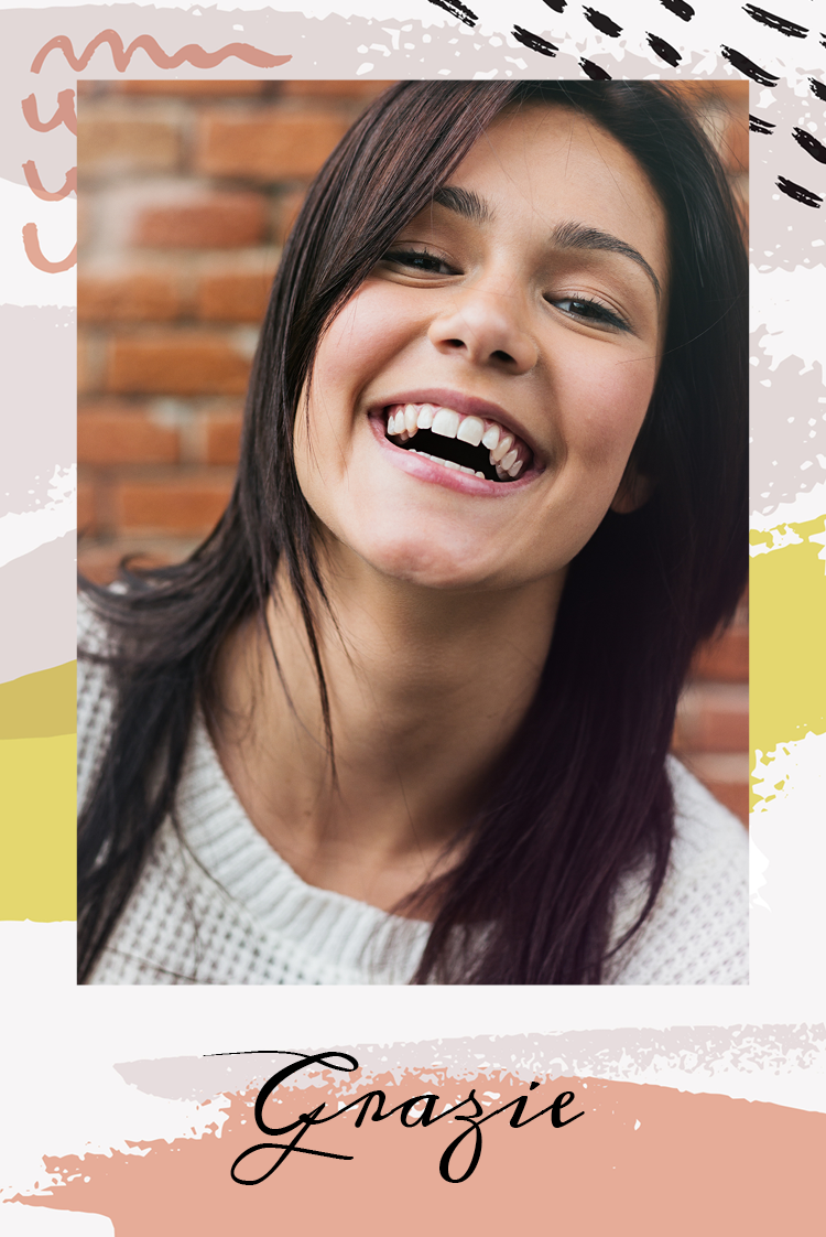 Biglietti di ringraziamento — Motivi dipinti