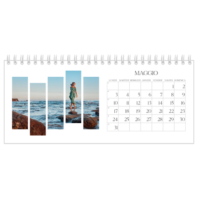 Calendari da tavolo — Mosaici di viaggio [Maggio]