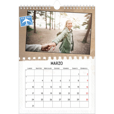 Calendario personalizzato A4 — Parts unknown [Marzo]