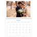 Calendario A4 Doppio — Classico cobalto [Febbraio]