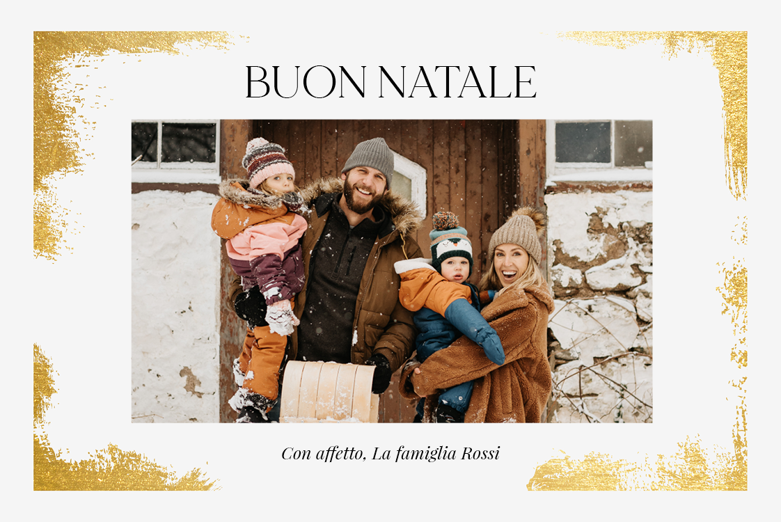 Biglietti — Innevato e dorato