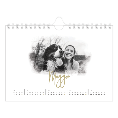 Calendario fotografico A5 — Effetti fotografici [Maggio]