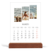 Calendario con supporto in legno verticale  — Mosaici di viaggio [Marzo]