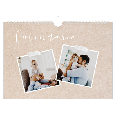 Calendario fotografico A4 — Calendario di ritagli [copertina]