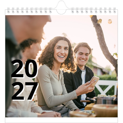 Calendari quadrati — Stile lettera [copertina]