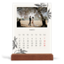 Calendario con supporto in legno verticale  — Inchiostro e edera [Marzo]