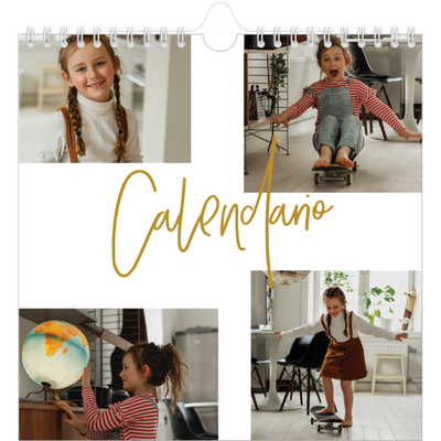 Calendari quadrati — Ghirlanda d'oro [copertina]