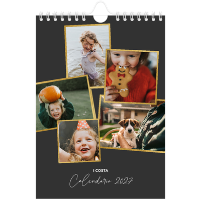 Calendario fotografico A5 — Tanti ricordi [copertina]