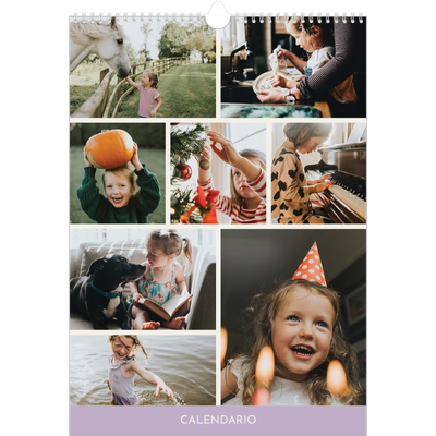 Calendario A3 verticale — Capitoli pastello [copertina]