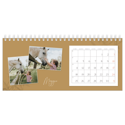 Calendari da tavolo — Con i piedi per terra [copertina]