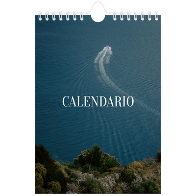 Calendario fotografico A5 — Fuga infinita [copertina]