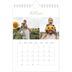 Calendario fotografico A5 — Scatole con strisce fotografiche [Febbraio]