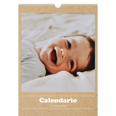Calendario A3 verticale — L'editoriale di quest'anno [copertina]