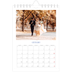 Calendario fotografico A5 — Classico cobalto [Gennaio]