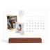 Calendario con supporto in legno orizzontale  — Album ricordi con stile [Marzo]