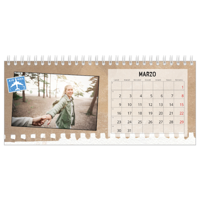 Calendari da tavolo — Parts unknown [Marzo]