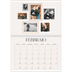 Calendario A4 Doppio — Galleria fotografica a parete [Febbraio]