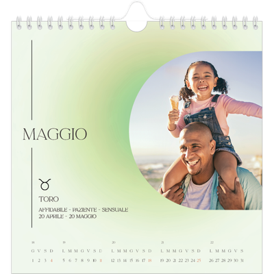 Calendari quadrati — Sfumature astrologiche [copertina]