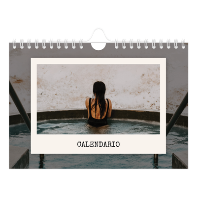 Calendario fotografico A5 — La selezione ritratti [copertina]