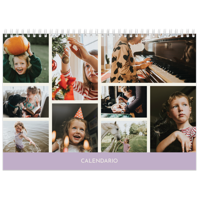 Calendario A4 Doppio — Capitoli pastello [copertina]
