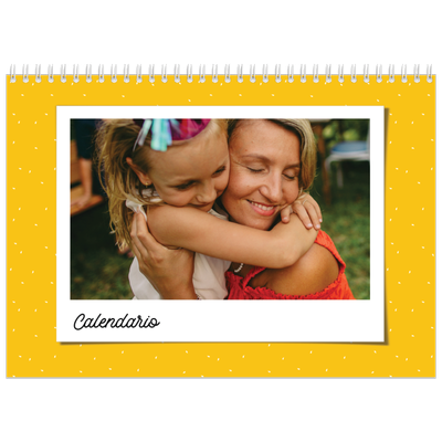 Calendario A4 Doppio — Scatti pop di colore [copertina]