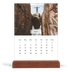 Calendario con supporto in legno verticale  — Calendario classico [copertina]
