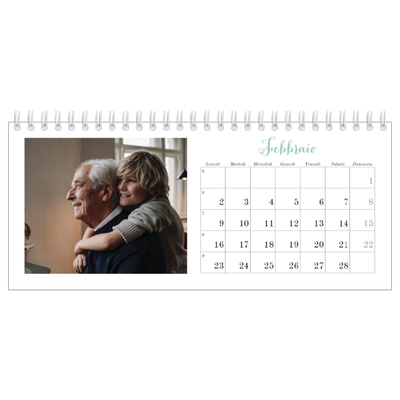 Calendari da tavolo — Ciao mondo [Febbraio]