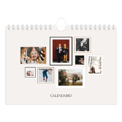Calendario fotografico A5 — Galleria fotografica a parete [copertina]