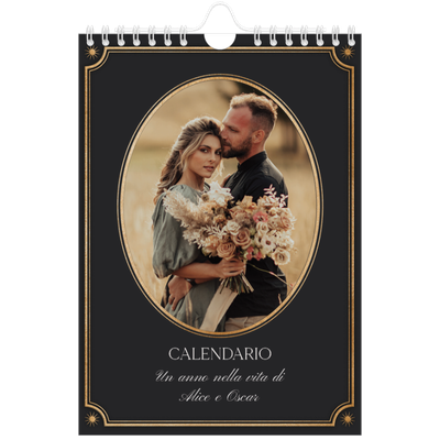 Calendario fotografico A5 — Classico vintage [copertina]