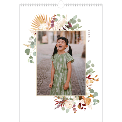 Calendario A3 verticale — Boho [copertina]