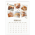 Calendario A3 verticale — Gattino giocherellone [Febbraio]