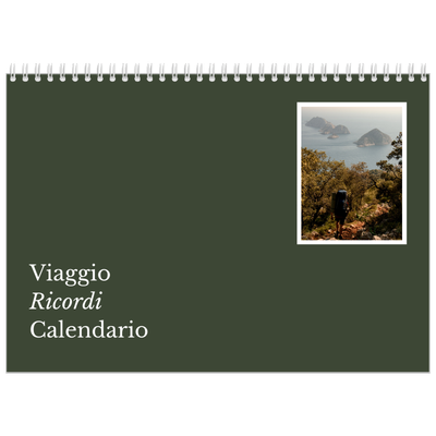 Calendario A4 Doppio — Terra editoriale [copertina]
