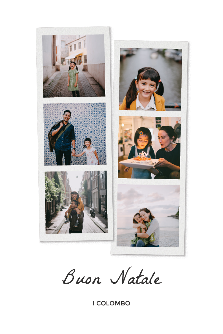Biglietti — Striscia di foto allegre