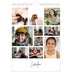 Calendario personalizzato A4 — Disposizioni fotografiche [copertina]