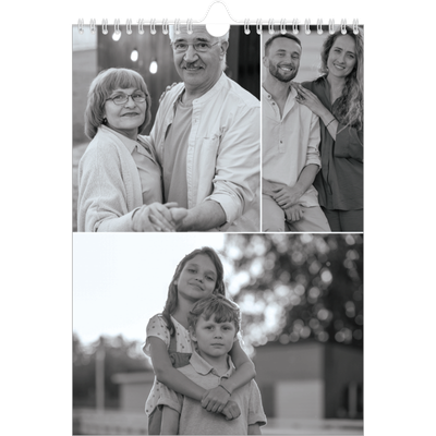 Calendario fotografico A5 — Fuoco [copertina]