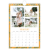 Calendario fotografico A5 — Carta da parati floreale [copertina]