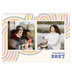 Calendario fotografico A4 — Strisce retro [copertina]