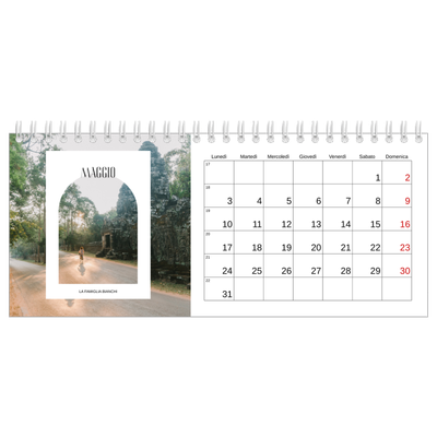 Calendari da tavolo — L'arco aperto [Maggio]