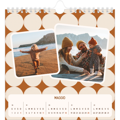 Calendari quadrati — Fantasia rétro [copertina]