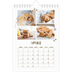 Calendario fotografico A5 — Gattino giocherellone [Aprile]