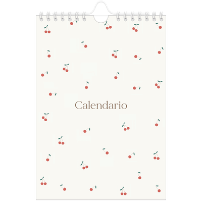 Calendario fotografico A5 — Ciliegie [copertina]