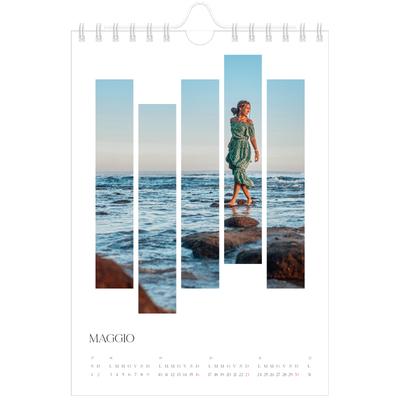 Calendario fotografico A5 — Mosaici di viaggio [Maggio]