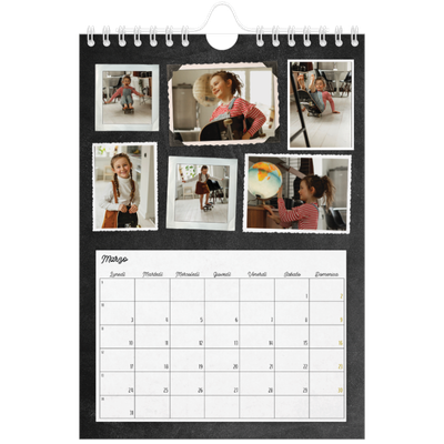 Calendario fotografico A5 — Collezione di immagini [Marzo]