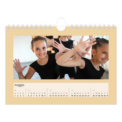 Calendario fotografico A5 — Neo Scandi [copertina]